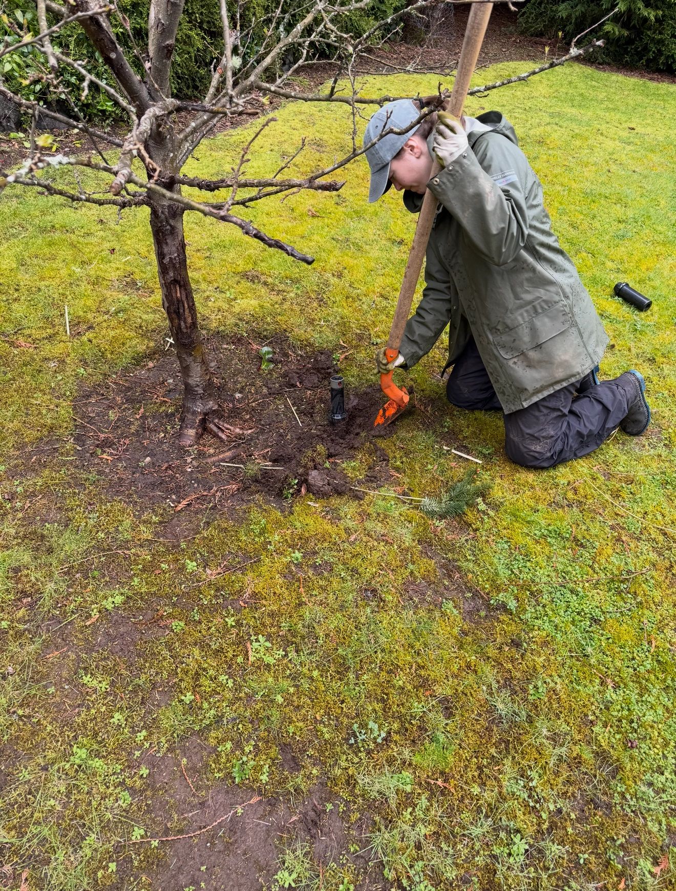 Irrigation system repair and service call on Vancouver Island